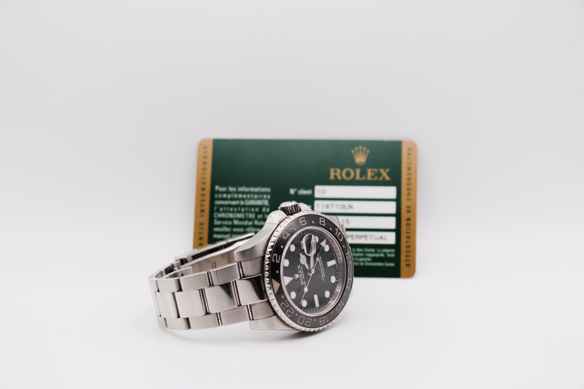 Rolex GMT Master 2 41mm| Ref. 116710 Fullset