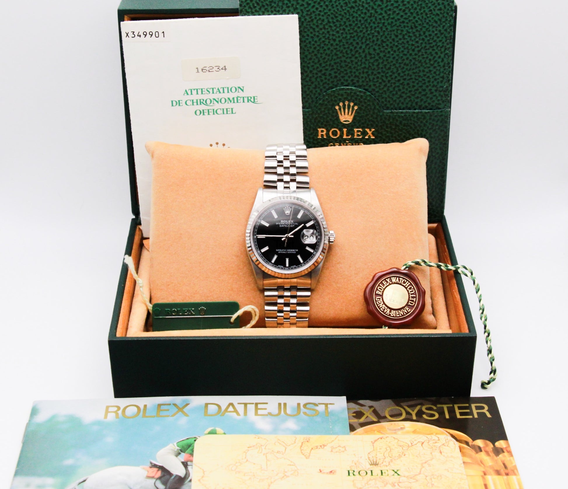 Rolex Datejust 36 Fullset | Ref. 16234