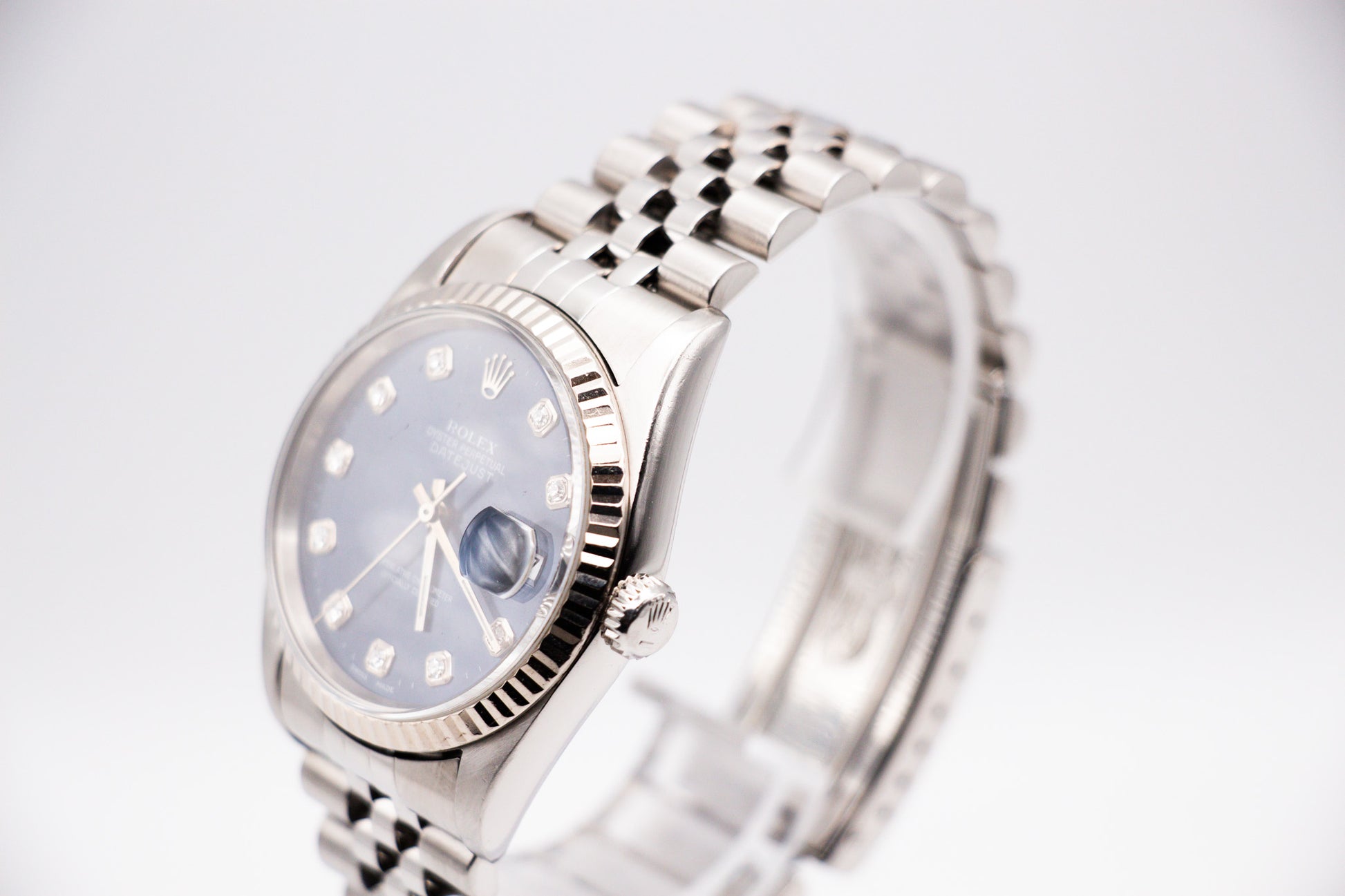 Rolex Datejust 36 | Ref. 16234 blaues Diamant Zifferblatt