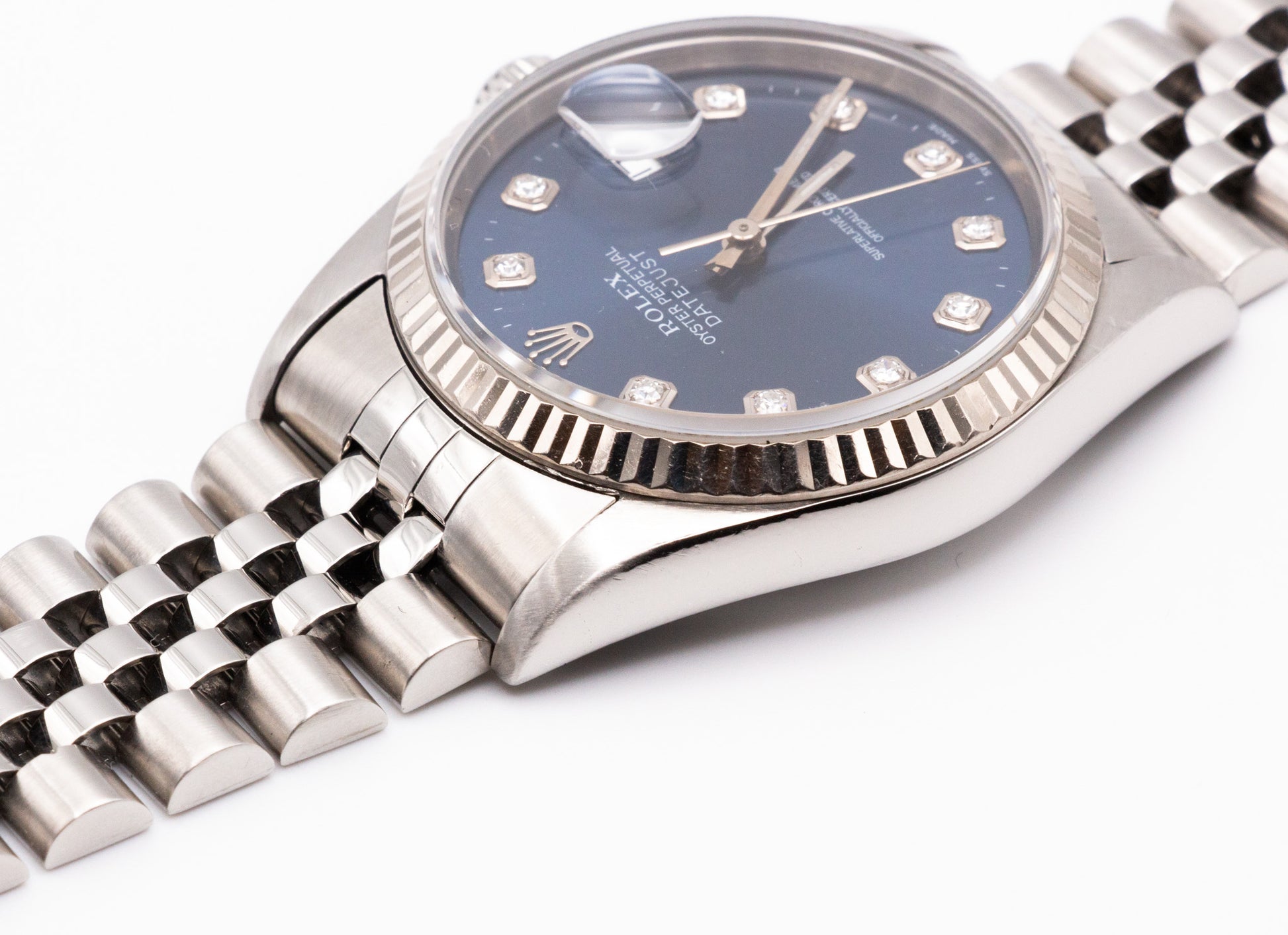 Rolex Datejust 36 | Ref. 16234 blaues Diamant Zifferblatt