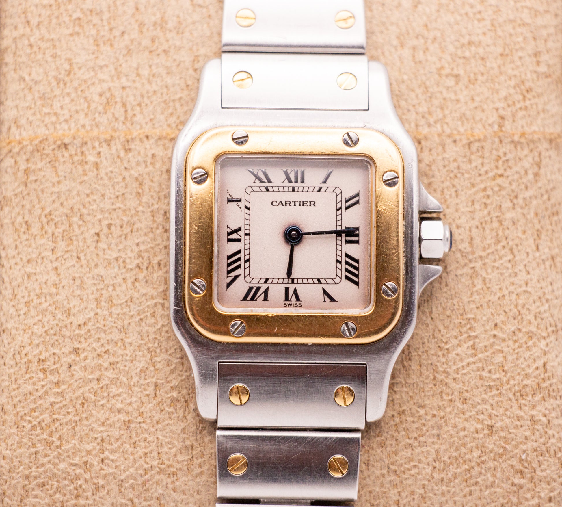 Cartier Santos Galbée | Ref. 166930 mit Box und Booklets