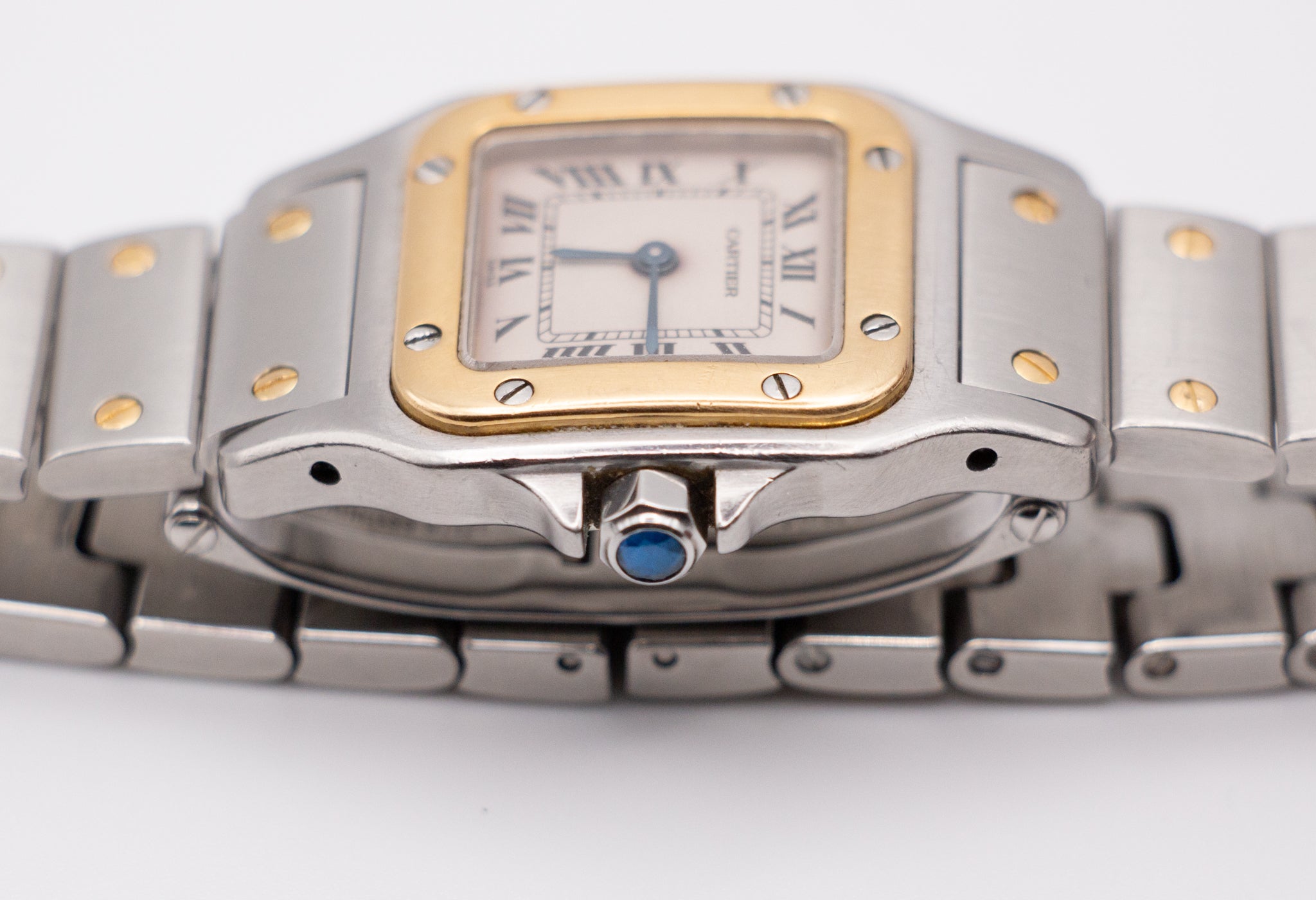 Cartier Santos Galbée | Ref. 166930 mit Box und Booklets – Alvisto