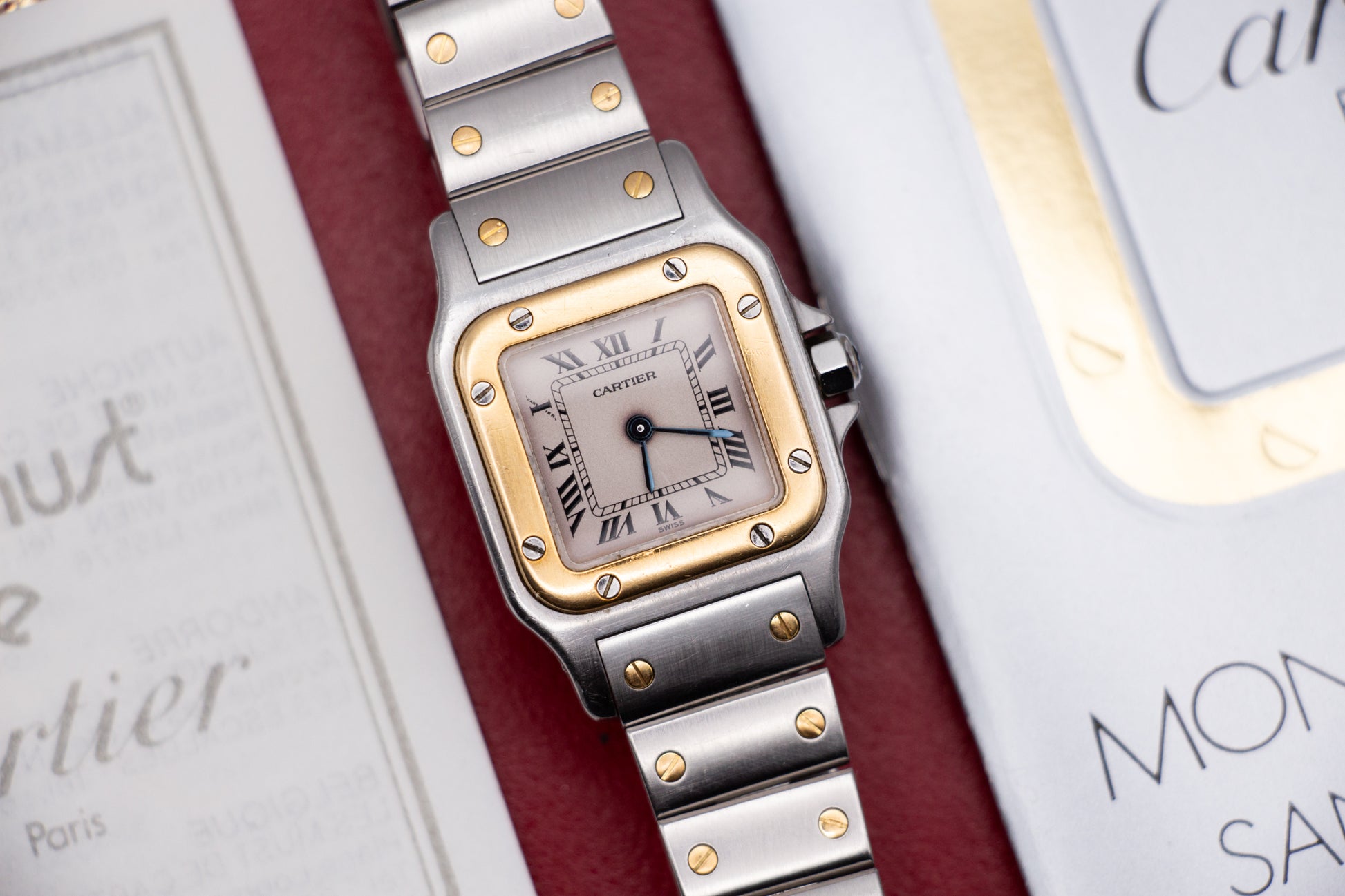 Cartier Santos Galbée | Ref. 166930 mit Box und Booklets