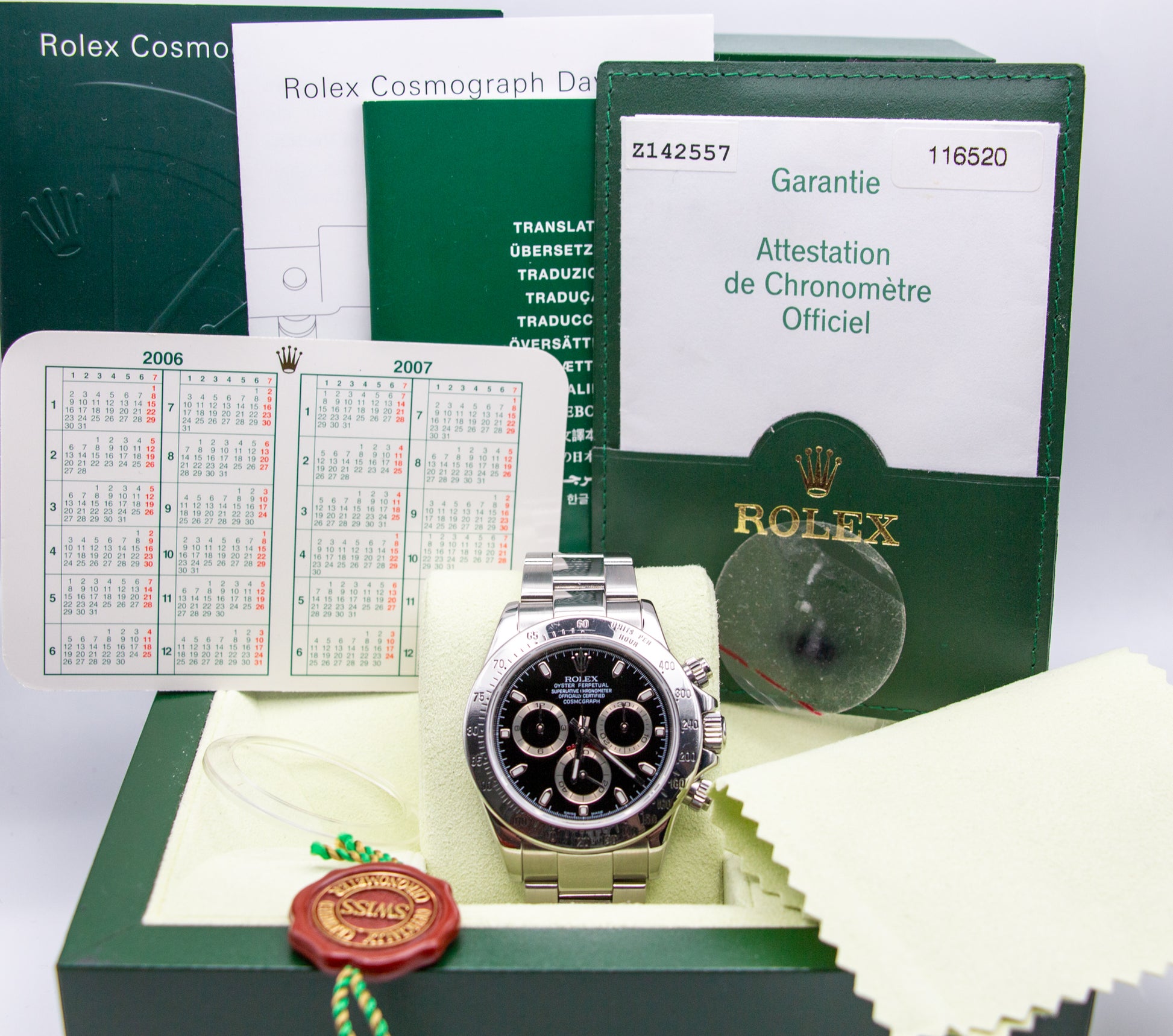 Rolex Daytona | Sammlerset Ref. 116520