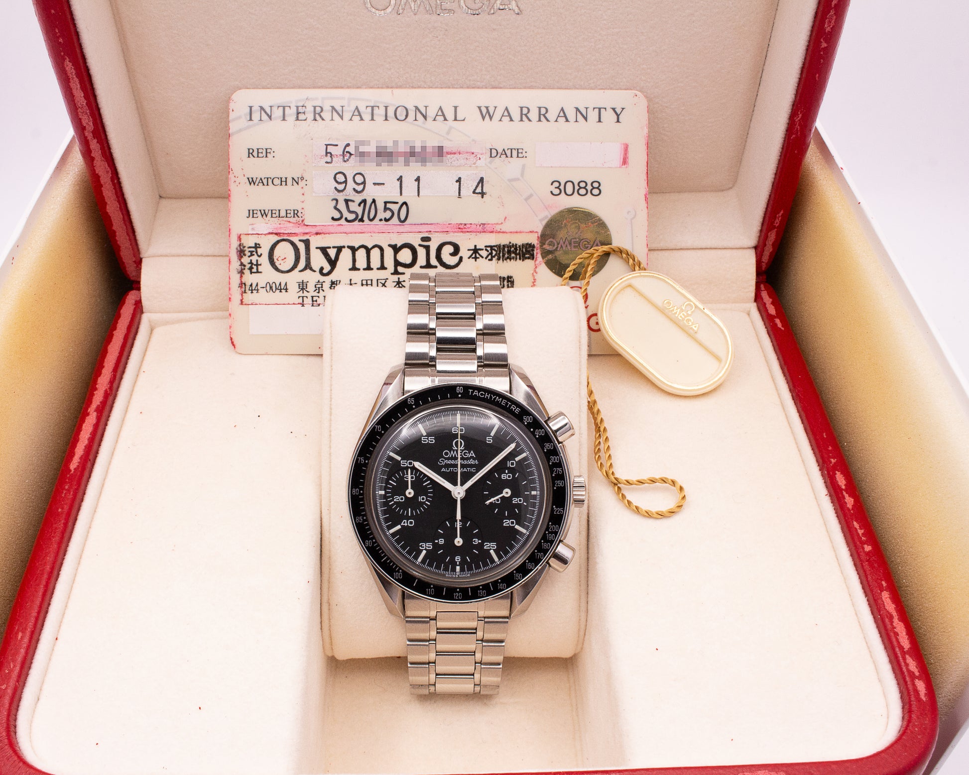 Omega Speedmaster Reduced | Ref.3510.50 Fullset