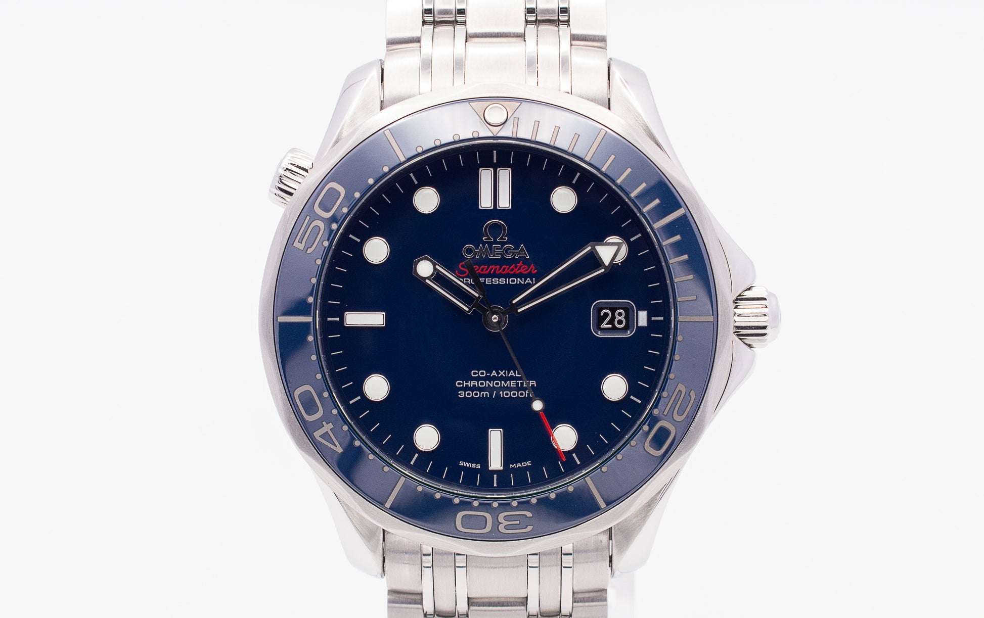 Omega Seamaster Diver 300 M Blau Fullset 2019 Zustand Wie Neu